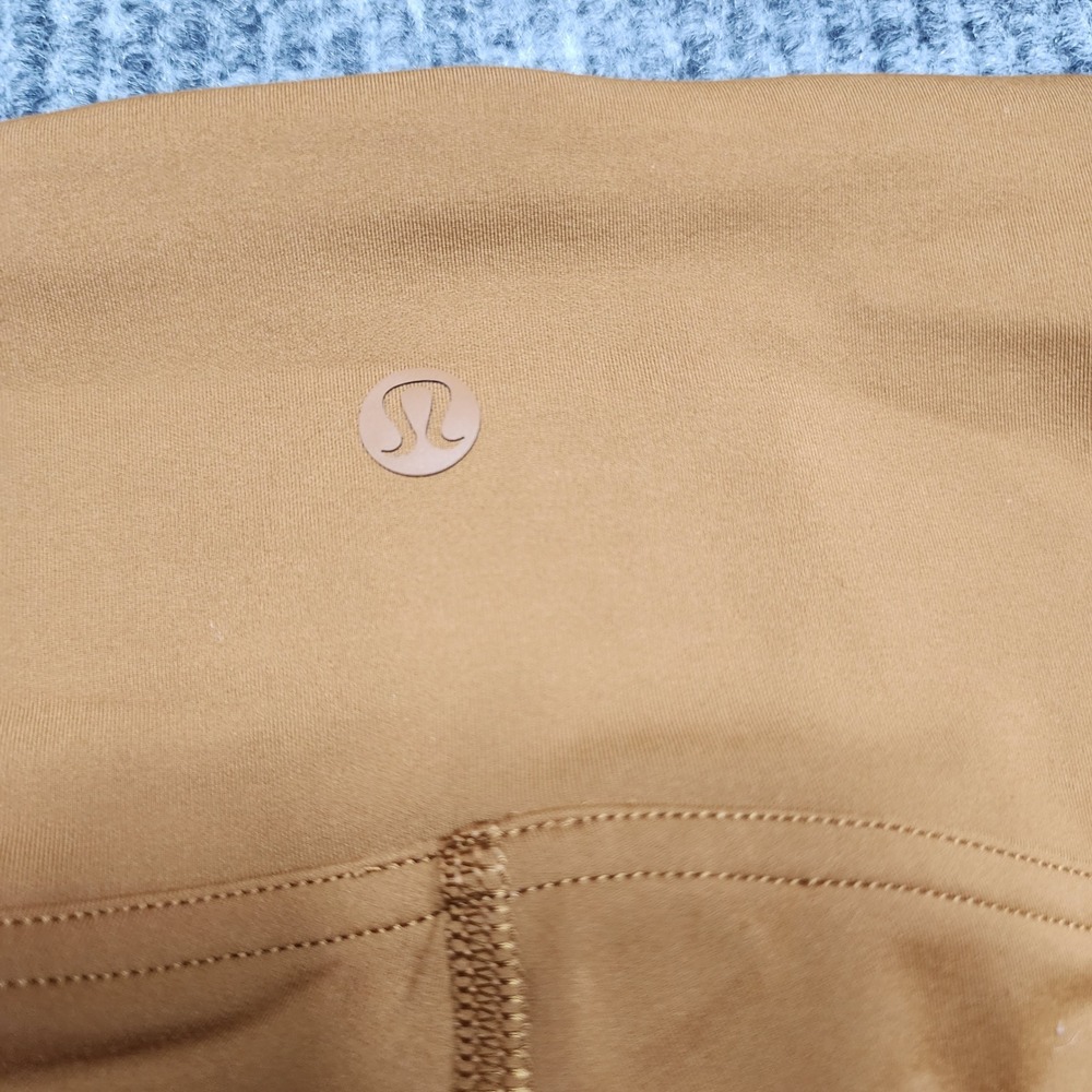 Lululemon Instill High-Rise Tight 25 Mustard Copper Yoga Leggings Size 2 LW5DJTS - Picture 9 of 10